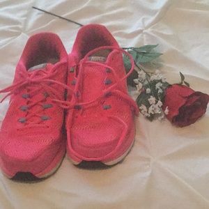 Bright Pink Nike Sneakers.  Dual Fusion